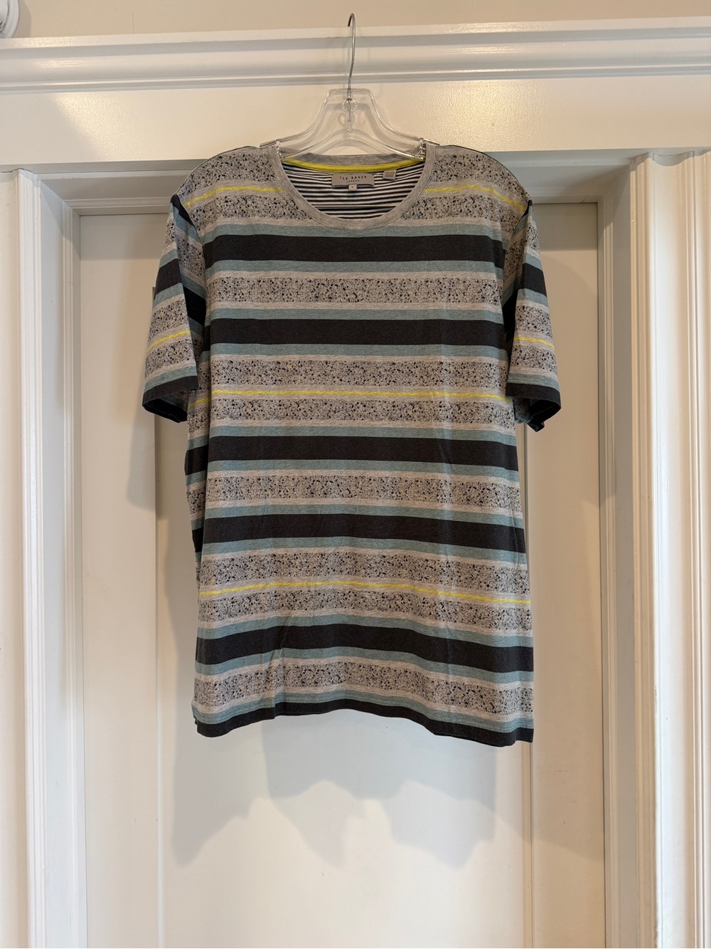Ted Baker Men's Striped Crew Neck Tee